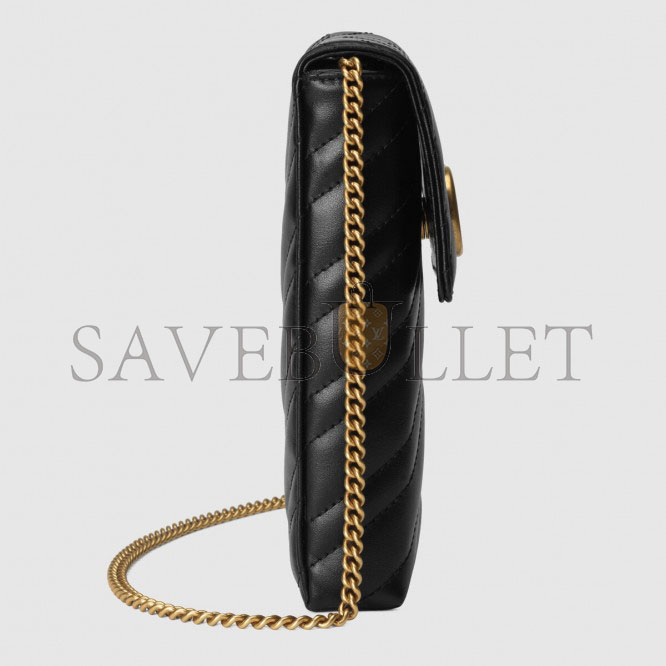 G*u*i gg marmont matelassÉ mini bag 672251 (20*10*3.5cm)